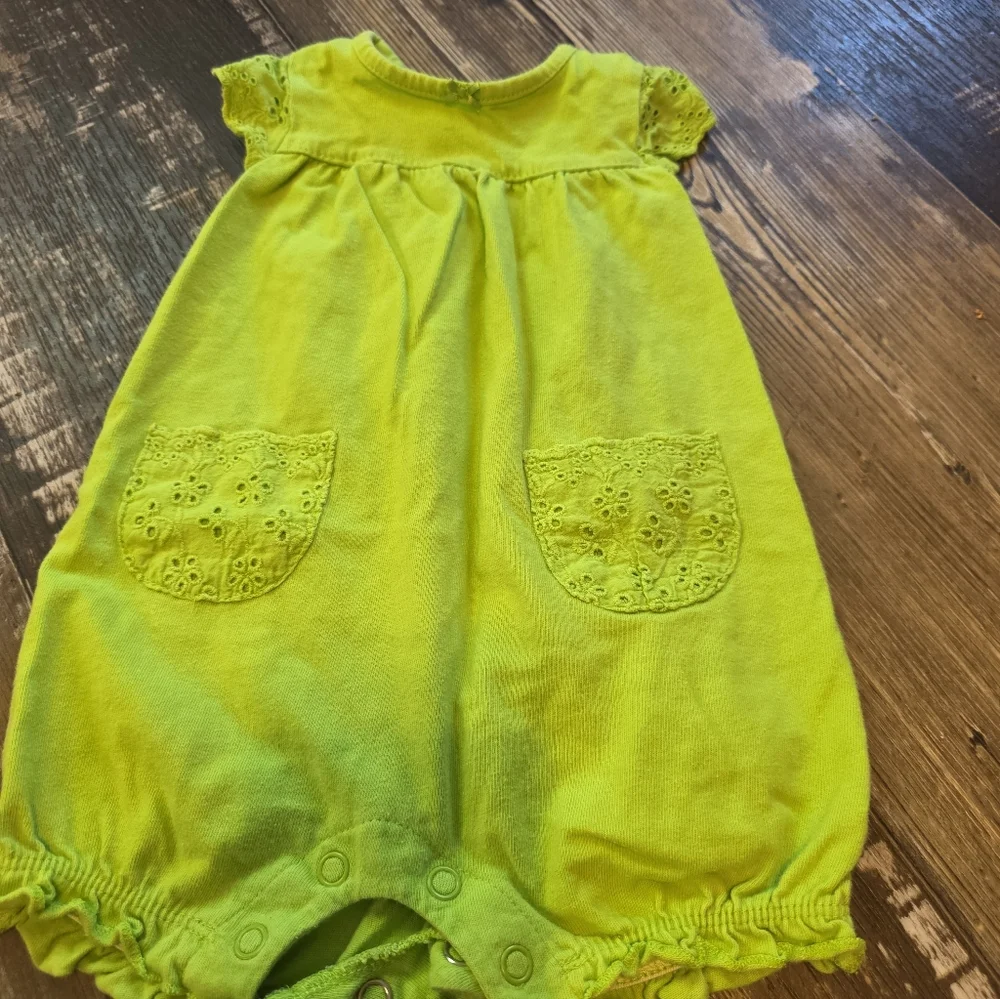 Carter's Bright Green One Piece